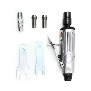 

6PCS 1/4\\\\\\\\\\\\\\\" Pneumatic Tool Air Die Grinder Polisher Cutting Machine Engraving Set High Quality And Durable