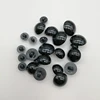 100pcs Toy Eyes Black Buttons with Shank Doll Soft Toy Eyes Craft Animal Eyes for Toys DIY Handmade Clothing Sewing Accessories 3