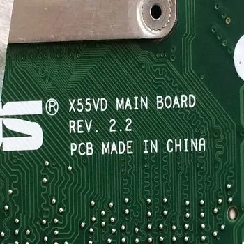 

New X55VD motherboard 60-N00MB1001-D03 REV: 2.2 UMA i5 X55C mainboard with 4G RAM 90R-NDOMB1B00U for ASUS X75A Laptop