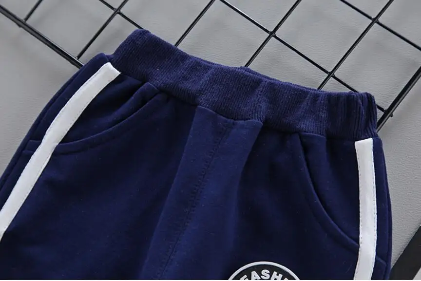 Boys'Dress/весенне-Осенняя детская одежда с длинными рукавами, модная спортивная одежда из трех предметов, одежда для мальчиков