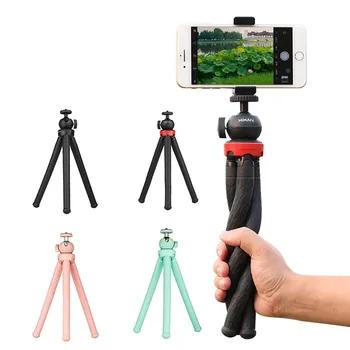 

XIXAN TP08 Flexible Tripod for smartphone mini octopus dslr camera Stand tiktok travel video mobile phone portable Selfie Holder