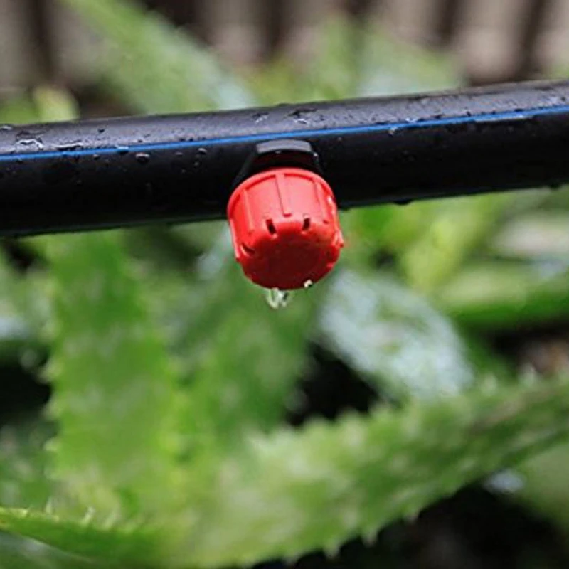 

200 Pcs Adjustable Irrigation Sprinkler Drip Irrigation System ,Drip Adjustable Emitters