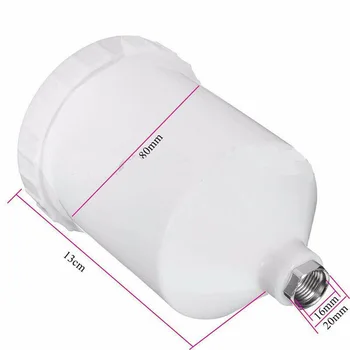 

SprayGun Plastic pot 600ml Paint Cup Gravity Feed Fast Mover High Quality