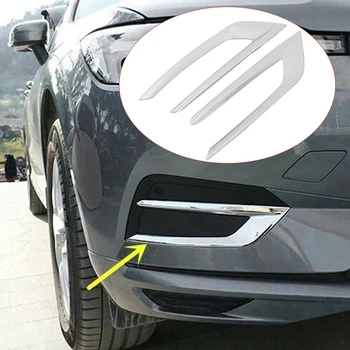 

for Volvo XC60 XC 60 2018-2020 ABS Chrome Car Front Fog Light Lamp Bezel Cover Trim Exterior Garnish Car-Styling
