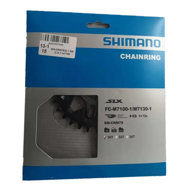 Shimano CRM75 12 Скоростей для SLX M7100 M8100 M9100 12 Скоростей шатуны MTB велосипед SM CRM75 Коронная пластина диск