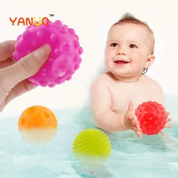 Ensemble de balles de Massage pour bébé de 0 à 12 mois, jouets sensoriels, toucher des mains, développement des sens tactiles 
