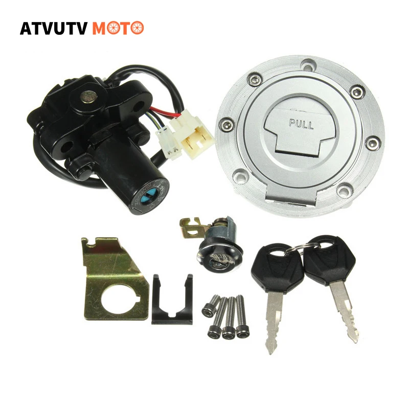 

Топливная газовая крышка, переключатель зажигания, блокировка сиденья с комплектом ключей для Yamaha YZF R1 1992-2000 2001-2010 2011 2012 2013