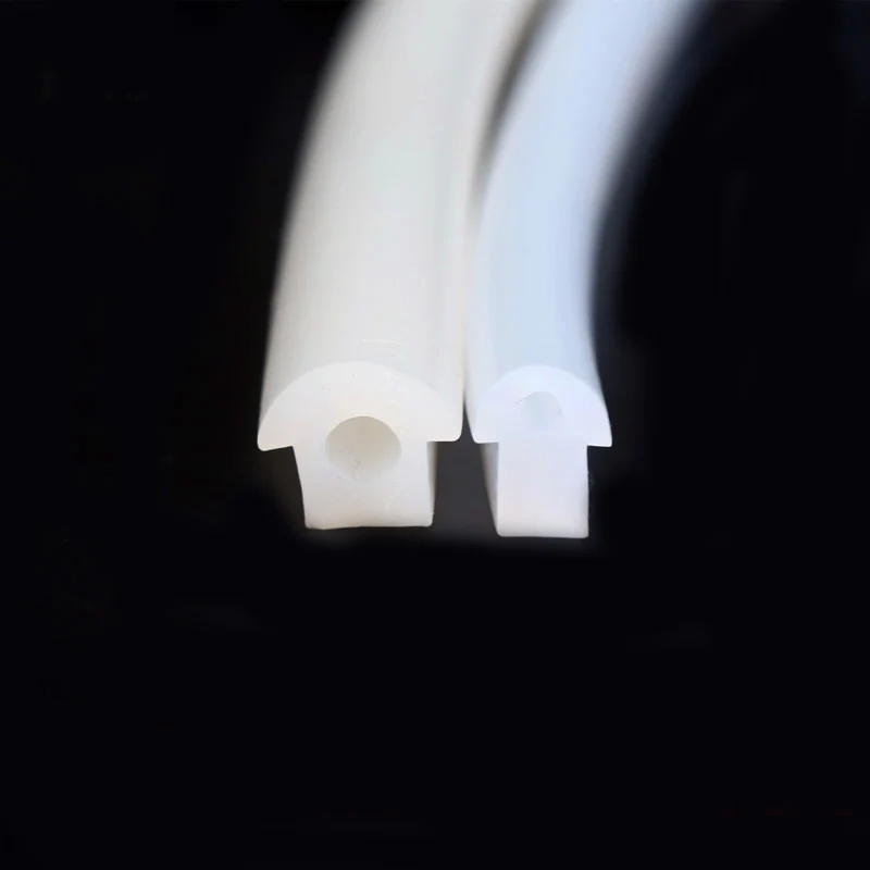 Tira de Silicone para Forno Fita de Vedação de Borracha de Silicone Resistente a Altas Temperaturas para Máquina Secadora a Vácuo