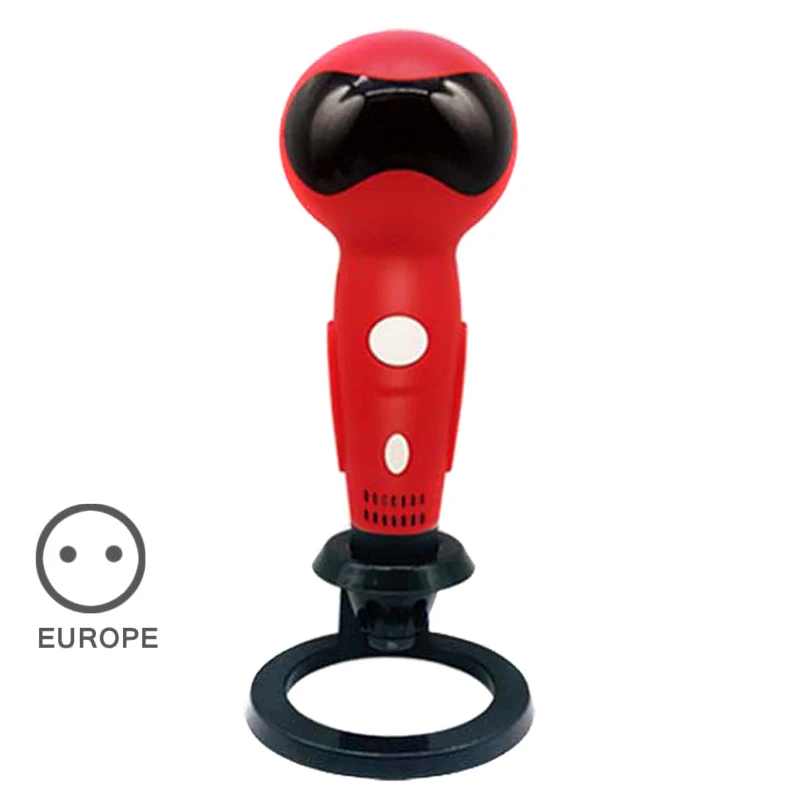 Red EU 3D Ручка, умный робот, форма голоса, Подсказка, USB, 3D печать, ручка для детей, новое поступление - Цвет: Red EU