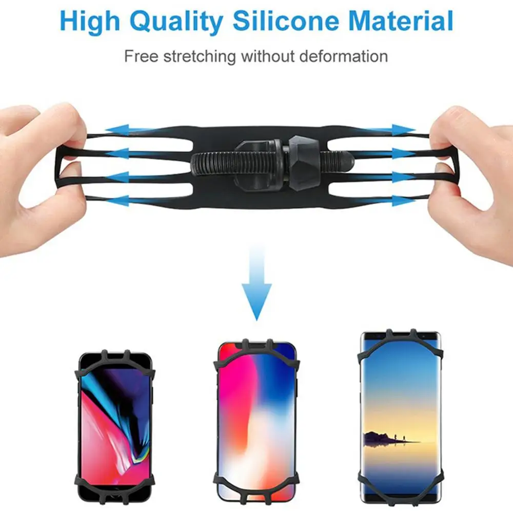 DIJUAL Sepeda Telepon Pemegang Sepeda Ponsel Pemegang Ponsel Sepeda Motor Suporte Celular Untuk iPhone Samsung Xiaomi Gsm Houder Uncut CSV