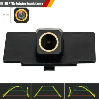 

Night Vision HD 1280x720p Golden Camera Rear View Backup Camera Trajectory Dynamic Parking Line for Kia K7 Cadenza 2010-2015