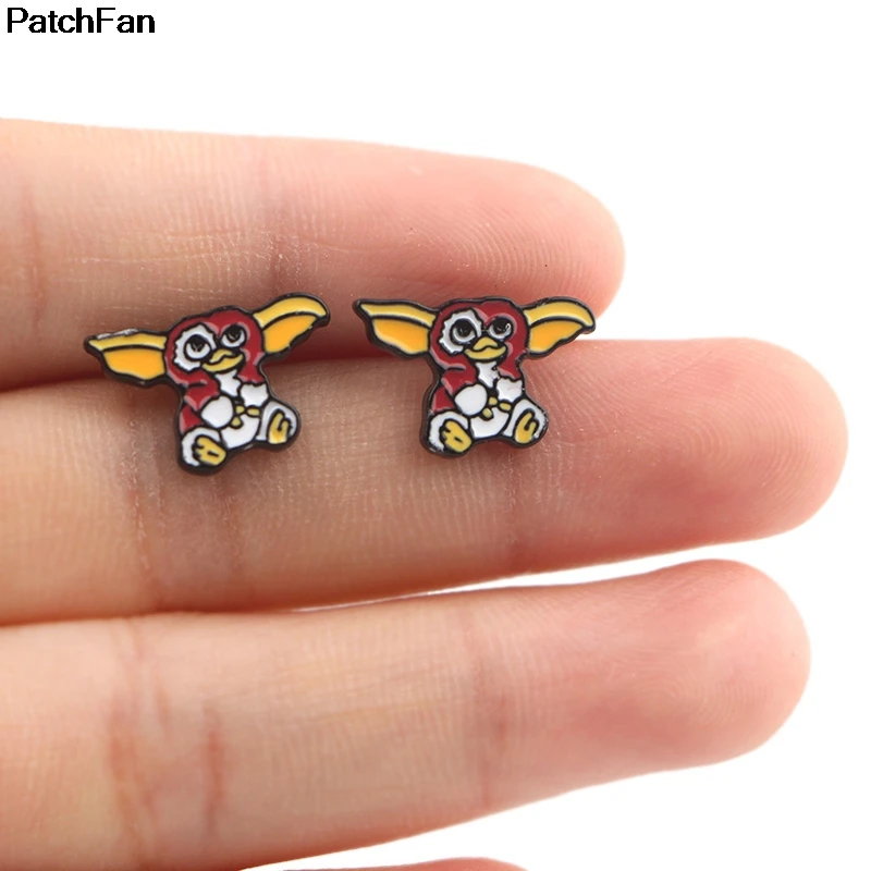 A2484 Patchfan Gremlins аниме мультфильм Украшение Серьги Сплав Аксессуары для вечерние Ювелирные изделия Подарки