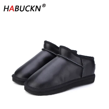 

HABUCK 2020 Women Australia Classic Style Snow Boots Winter Warm Genuine Leather Warterproof High-quality Ankle Boots large Size