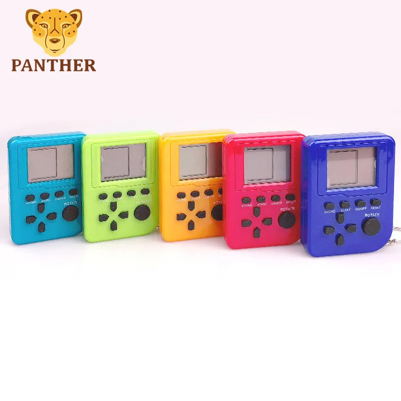 

Mini Game Player Child Keychain Game Console Built-in 23 Games for Kids Gift