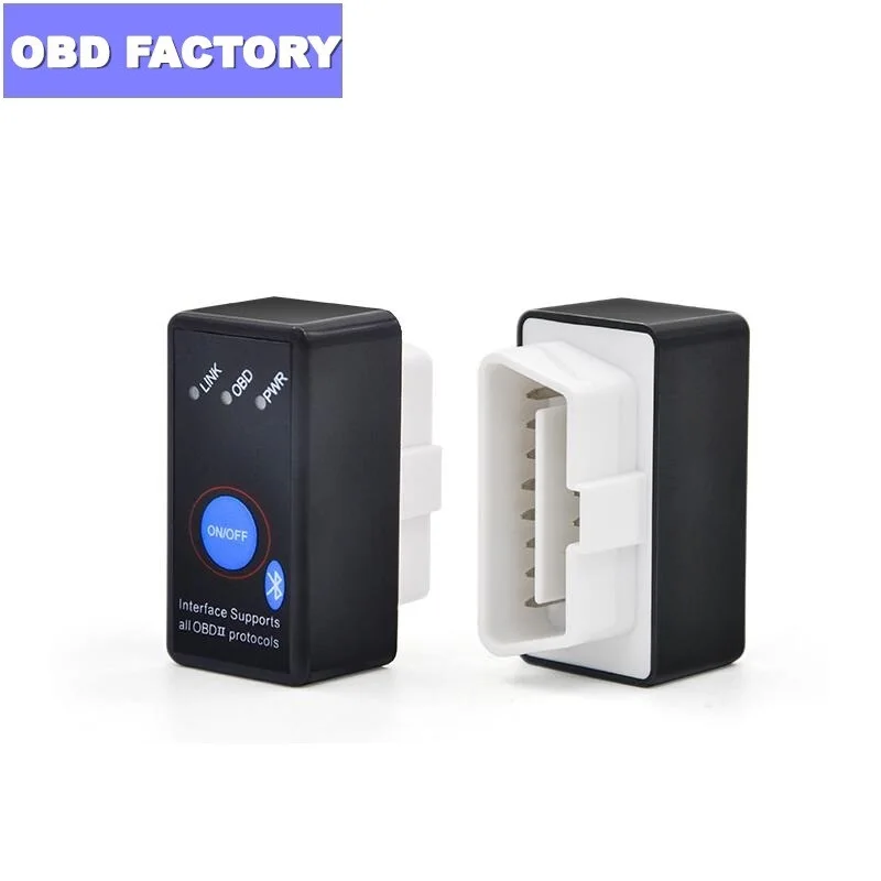 Кнопка ELM 327 PIC18F25K80 ELM327 Bluetooth V1.5 J1850 переключатель OBD2 адаптер 1 5|Считыватели кодов и