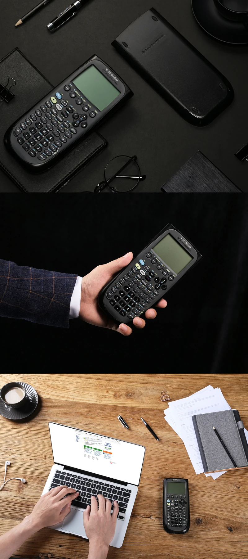 Quente Saletexas Instruments Titanium Graphing Calculadora Grande Tela Ultra-fino Portátil ap Exame ti 89 8 Quente saletexas instruments ti 89 titanium graphing