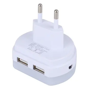

LED Night Light Pulg-in Socket Light Control Induction Energy Saving Lamp Baby Sleep Light with Plug of European