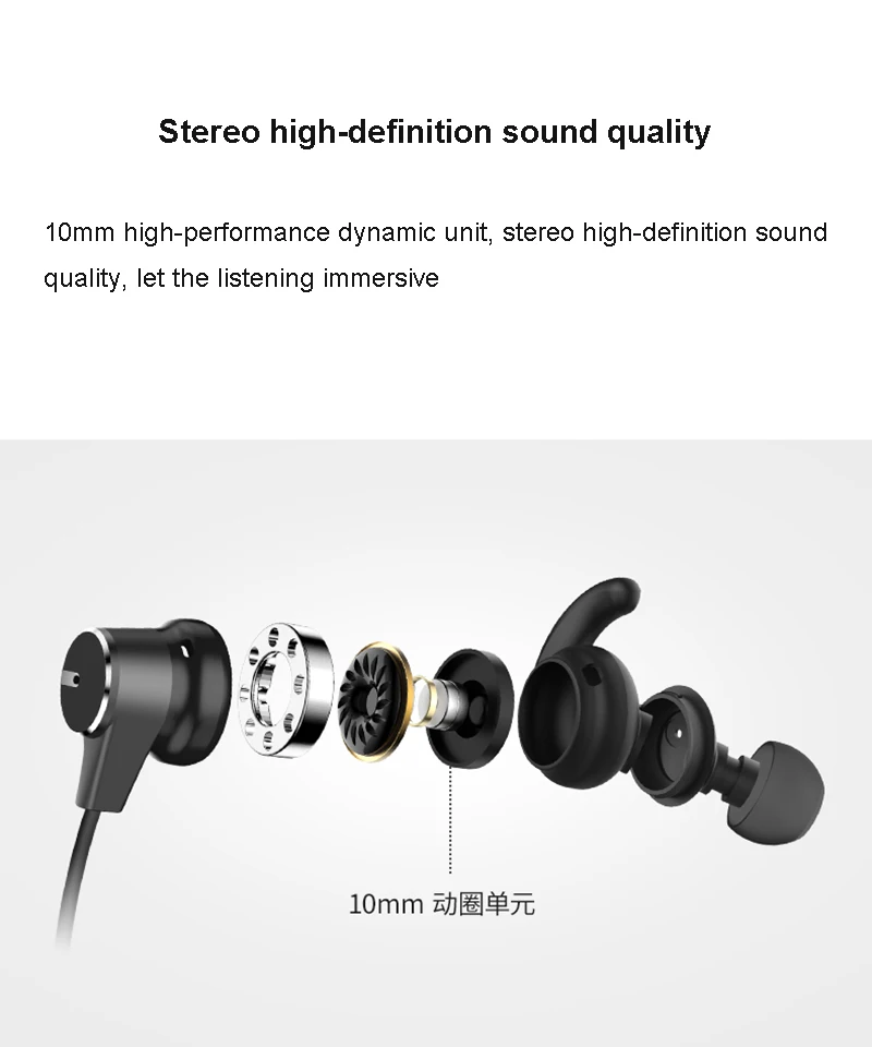 DACOM L54 ANC беспроводные Bluetooth наушники IPX7 водонепроницаемые активные шумоподавляющие наушники с шейным ремешком Спортивная гарнитура для телефона