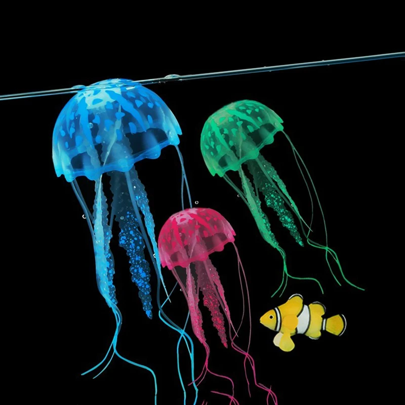 

Home & Living Animal Fish Tank Decor Jellyfish Decoration Sea Animals Hobbies