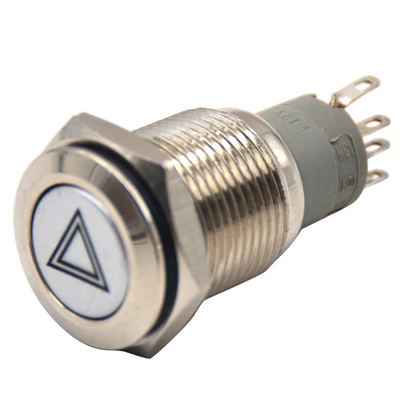 New 16mm Car Emergency Hazard Warning Flash Light Switch Push Button On/Off | Автомобили и мотоциклы