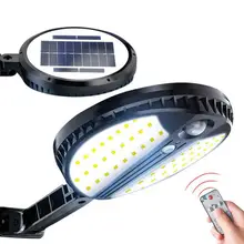 70LED 2835SMD светильник на солнечных батареях, светильник для наружного сада, лампа для безопасности, водонепроницаемая, работает весь день, не требуется проводка, Поликристалл