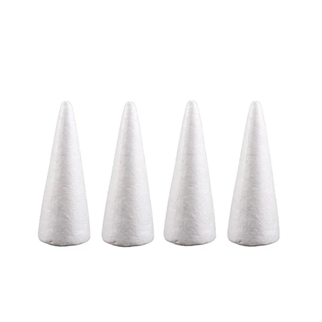 Foam Cone Christmas Craft Cones Tree Crafts Diy Floral Polystyrene