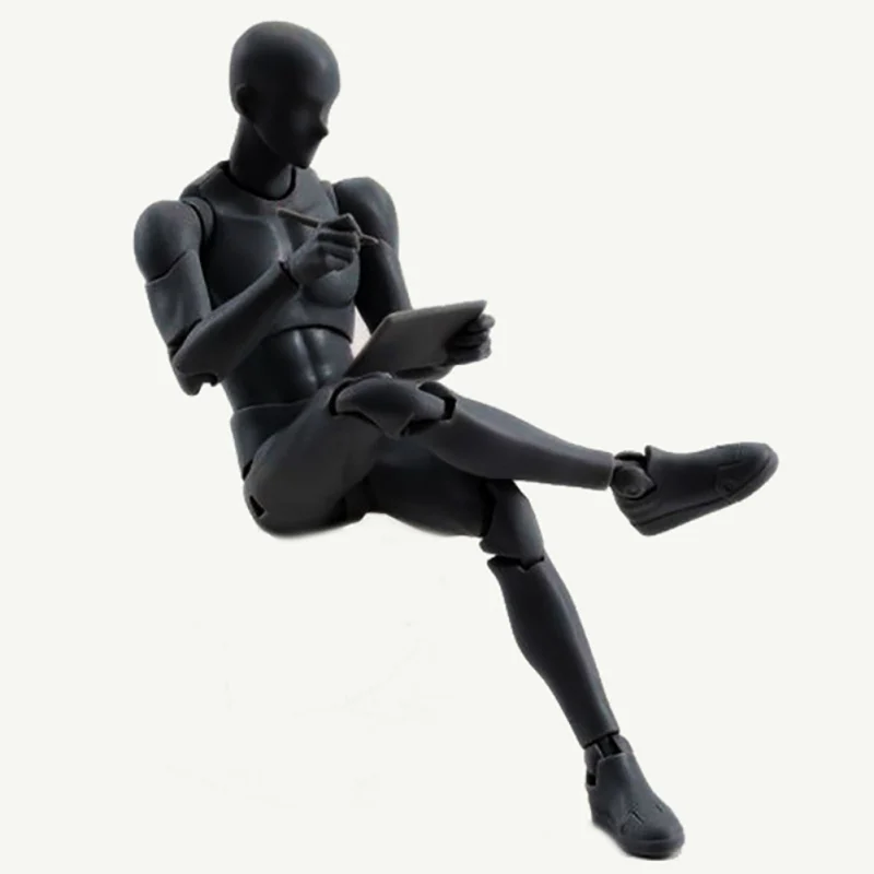Figma He She подвижное тело, коллекционная фигурка, игрушка, художественная живопись, аниме модель, кукла, эскиз, рисование, сделай сам, человеческое тело, набор кукол