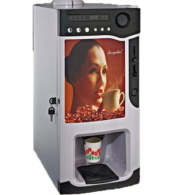 Coin Operated Coffee Machine Commercial Small Fully Automatic Unmanned