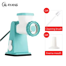 4 Ян руководство мясорубка и сосисок посуда ручные делая гаджеты Мясорубка макаронная машина кривошипная домашняя кухонная утварь