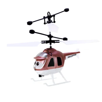 

Remote Controlled Helicopter Toy Highest Flying Mini RC Infrared Induction Aircraft Flashing Light Helicopter Toys 1
