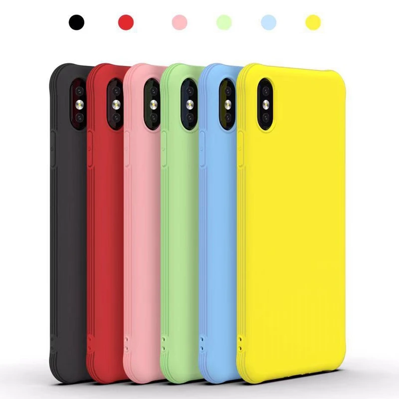 

Gasbag Anti-Drop Matte Soft Case for Samsung Galaxy S10 Plus S10e A10 A20 A30 A40 A50 A70 Note 10 Pro TPU Silicone Candy Cover