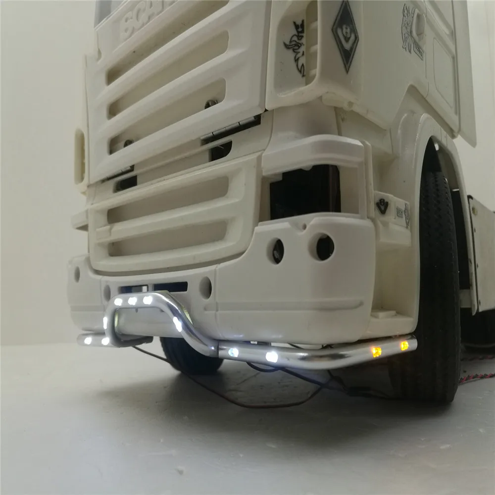 Сменный светильник на передний бампер трактор для 1/14 Tamiya Scania 620 56323 730 RC Запчасти и