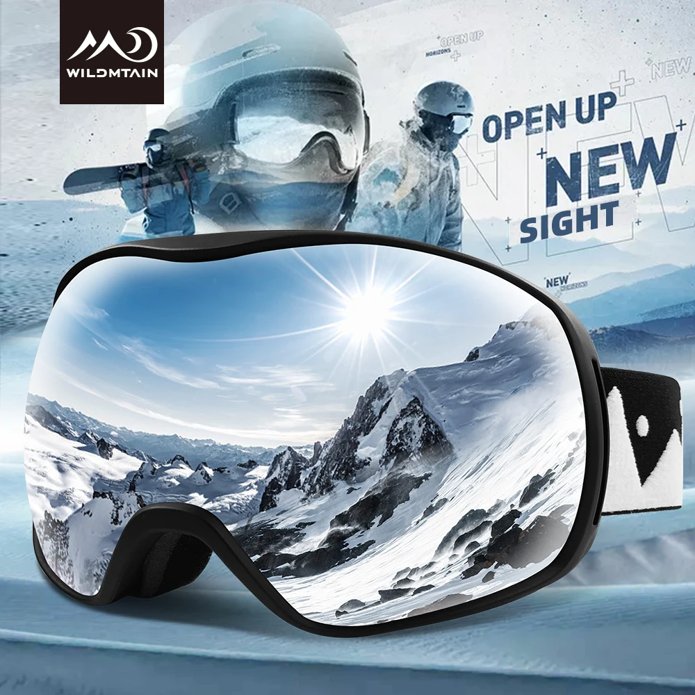 

WILDMTAIN Snowboard Snow Goggles Anti fog Dual Layers Ski Goggles, 100% UV Protection, Outdoor Sport Youth Men Women Ski Glasses