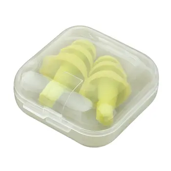 

Soft Silicone Ear Plugs Sound Insulation Ear Protection Earplugs Anti Noise Snoring Sleeping Plugs For Travel Noise Reduction