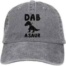 TSDFCDabing Dinosaur1 Бейсболка унисекс хлопковая джинсовая Регулируемая охотничья Кепка для мужчин и женщин
