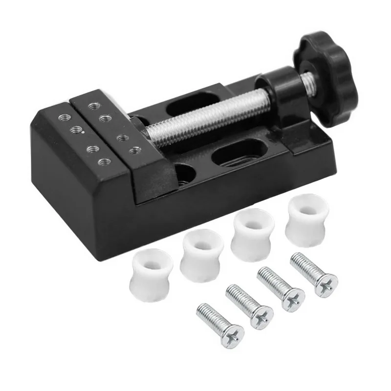 

Mini Flat Clamp Table Vise DIY Sculpture Craft Carving Tool for for Jewelry Mini Flat Clamp Table Bench Vice Flat Bench Clamp