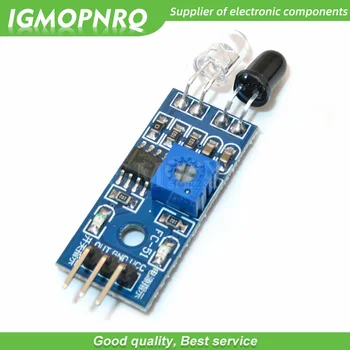 

10pcs Smart Car Robot Reflective Photoelectric 3pin IR Infrared Obstacle Avoidance Sensor Module