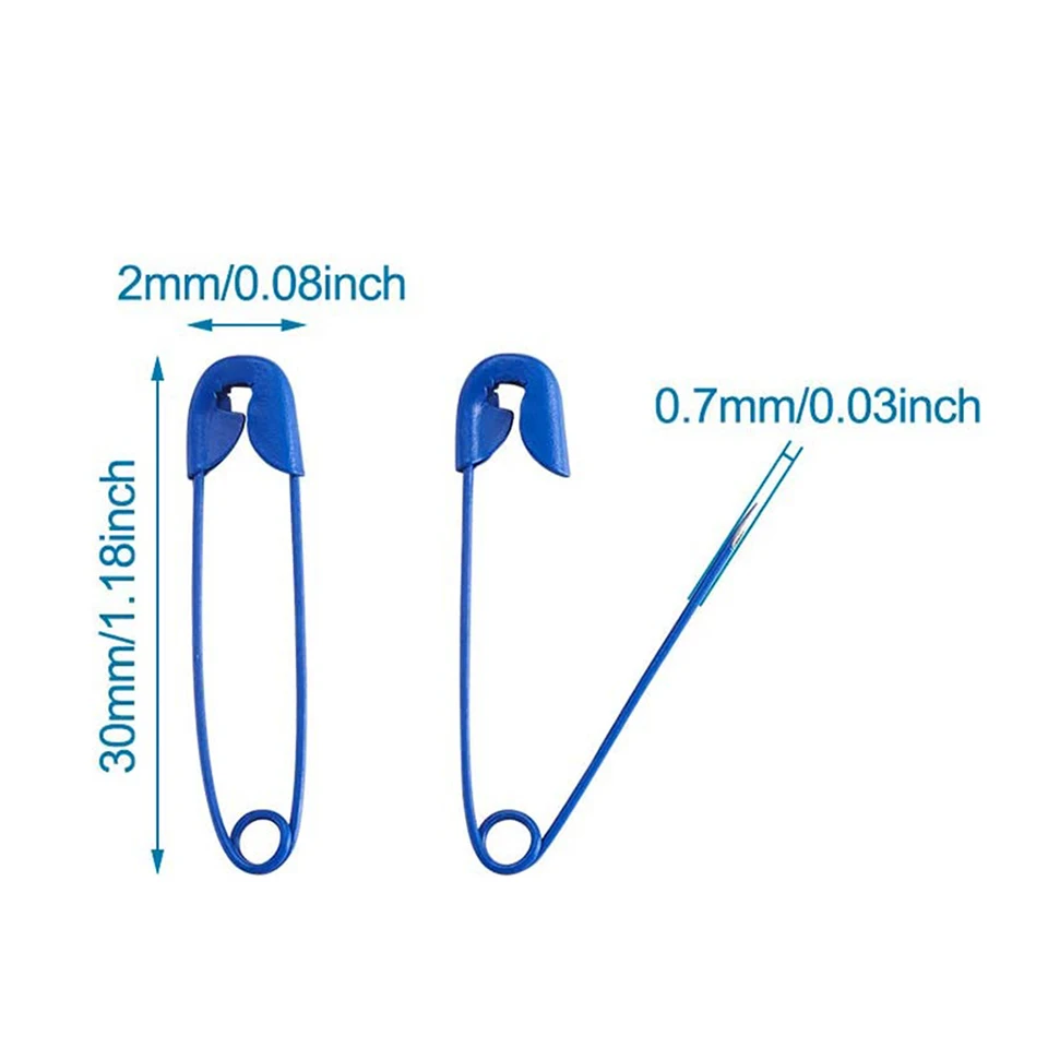 600 Spille Da Balia Per Cucito - 6 Colori, Marcapunti Per Maglia E Uncinetto, Accessori DIY - Foto 3