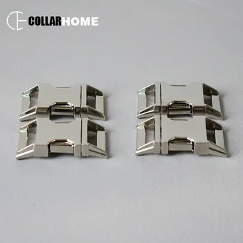 

200pcs metal safe belt buckle for 1 Inch 25mm webbing paracord bag DIY dog collar sewing accessories snap hook factory price