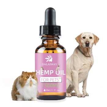 

Essential Oils 100% Pure Hemp Seed oil For Dogs Pets Massage Anxiety Relief Pain Strengtheens Immunity Edibles 1500mg