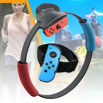 

2020 New Ring-Con for Nintend Switch Fitness Ring Fit Adventure Sport Game Adjustable Elastic Leg Strap Sports Game Yoga Fitness