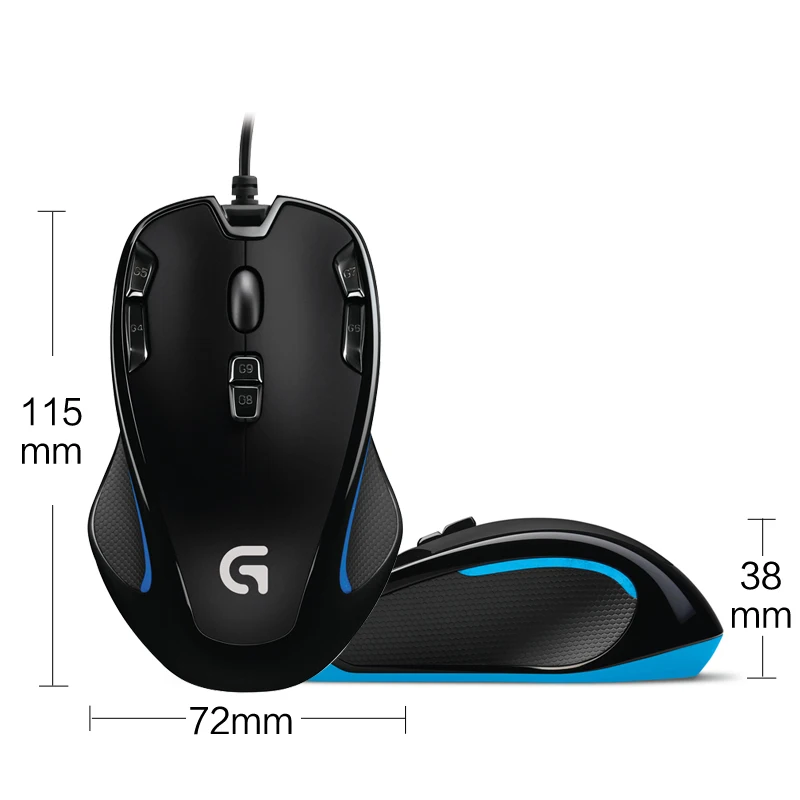 Игровая мышь Logitech G300s эргономичная Проводная оптическая компьютерная игровая