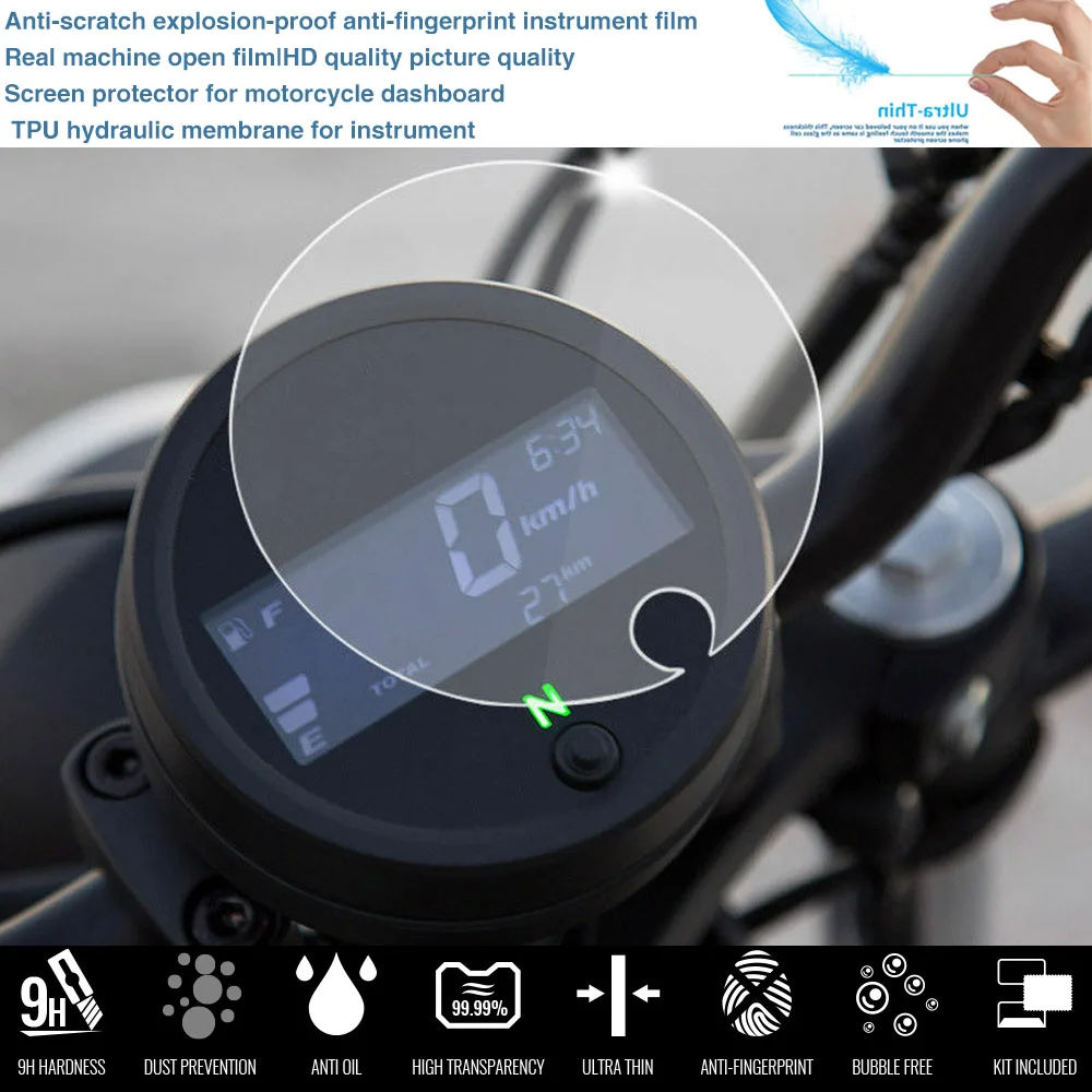 For Yamaha XSR700 XSR900 XSR 700 XSR 900 Motorcycle Accessories Cluster Scratch Protection Film Screen Protector motorcycle accessories,motorcycle screen protector