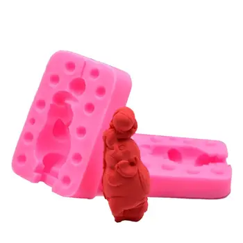 

Stereo Elephant Molds DIY Baking Fondant Chocolate Cake Decorating Clay Mould
