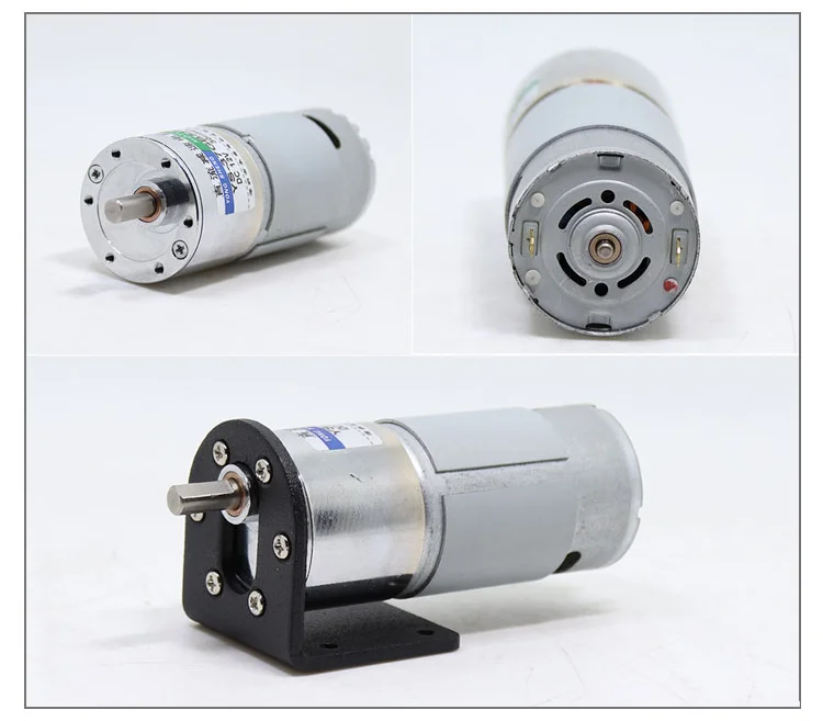 37GB555 DC мотор-редуктор 12V24V миниатюрный маленький мотор с медленным высоким крутящим моментом