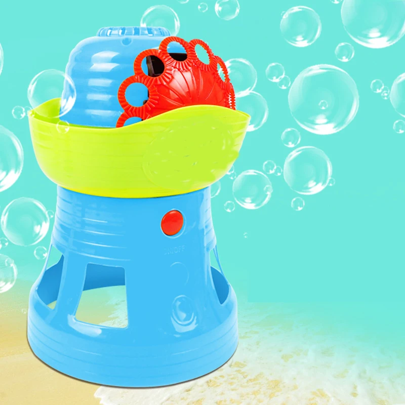 Новые продукты на открытом воздухе Электрический пузырь воды игрушки Bubbler детей полностью Автоматический Маяк