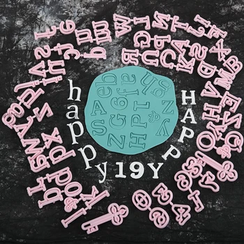 

3 Set/Lot Alphabet Number Character Letter Cake Cookie Cutter Set Fondant Cake Biscuit Baking Mould DIY Cake Decorating Tools