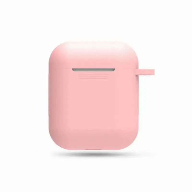 Мягкий силиконовый чехол наушники для Iphone Airpods Bluetooth беспроводные Защитный