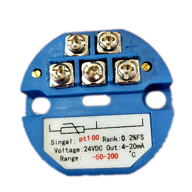 RTD PT100 TRASMETTITORE Di Temperatura DC24V Meno 50 ~ 100 Gradi Uscita - Foto 6
