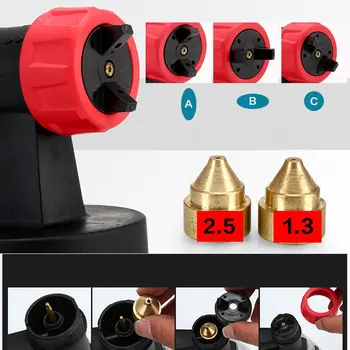 

Hand-Held Li-Ion High Pressure Spray Gun Electric Rechargeable Paint Spray Gun Nozzle Adjustable Spray Machine